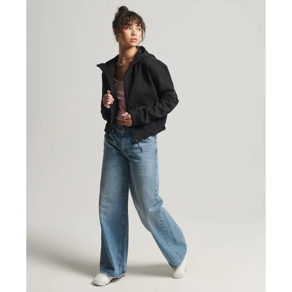 5057847650573 - Sweatshirt mit Reißverschluss und Kapuze Damen Code Tech