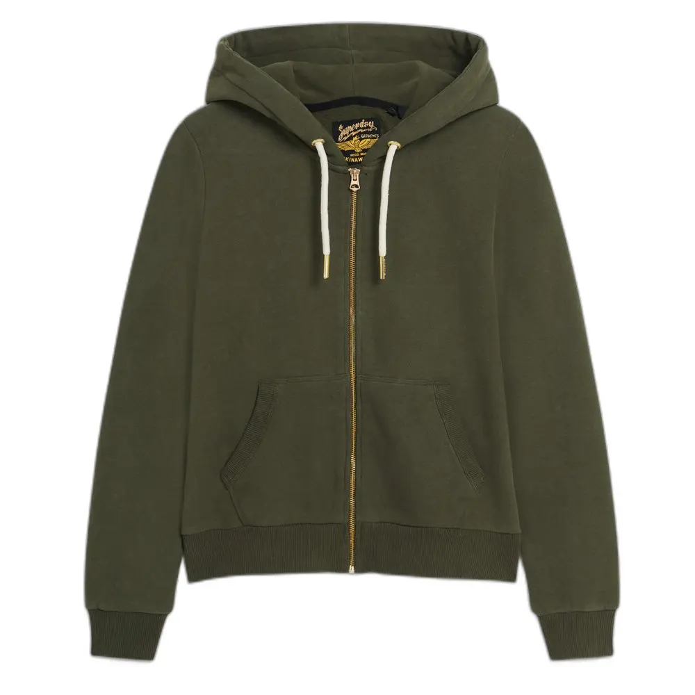 5063068008451 - Damen-Sweatshirt mit Reißverschluss und Kapuze mit Strasssteinen in Tattoo-Optik Superdry 5063068008451 - Damen-Sweatshirt mit Reißverschluss und Kapuze mit Strasssteinen in Tattoo-Optik Superdry