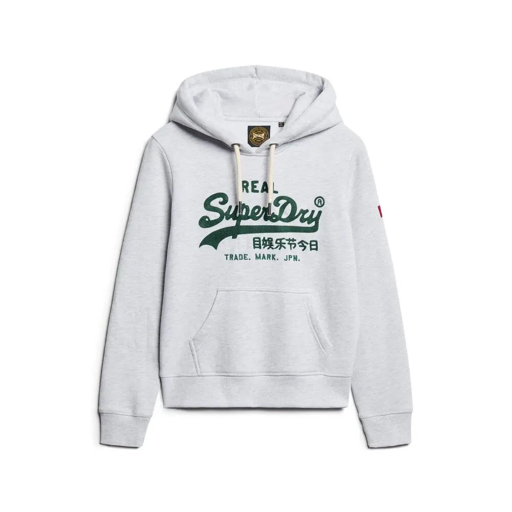 5063068357245 - Frauen Sweatshirt mit Kapuze und besticktem Muster Superdry