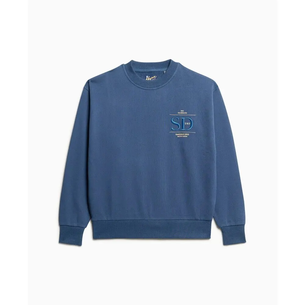 5063068357993 - Sweatshirt weit geschnitten Damen Luxe