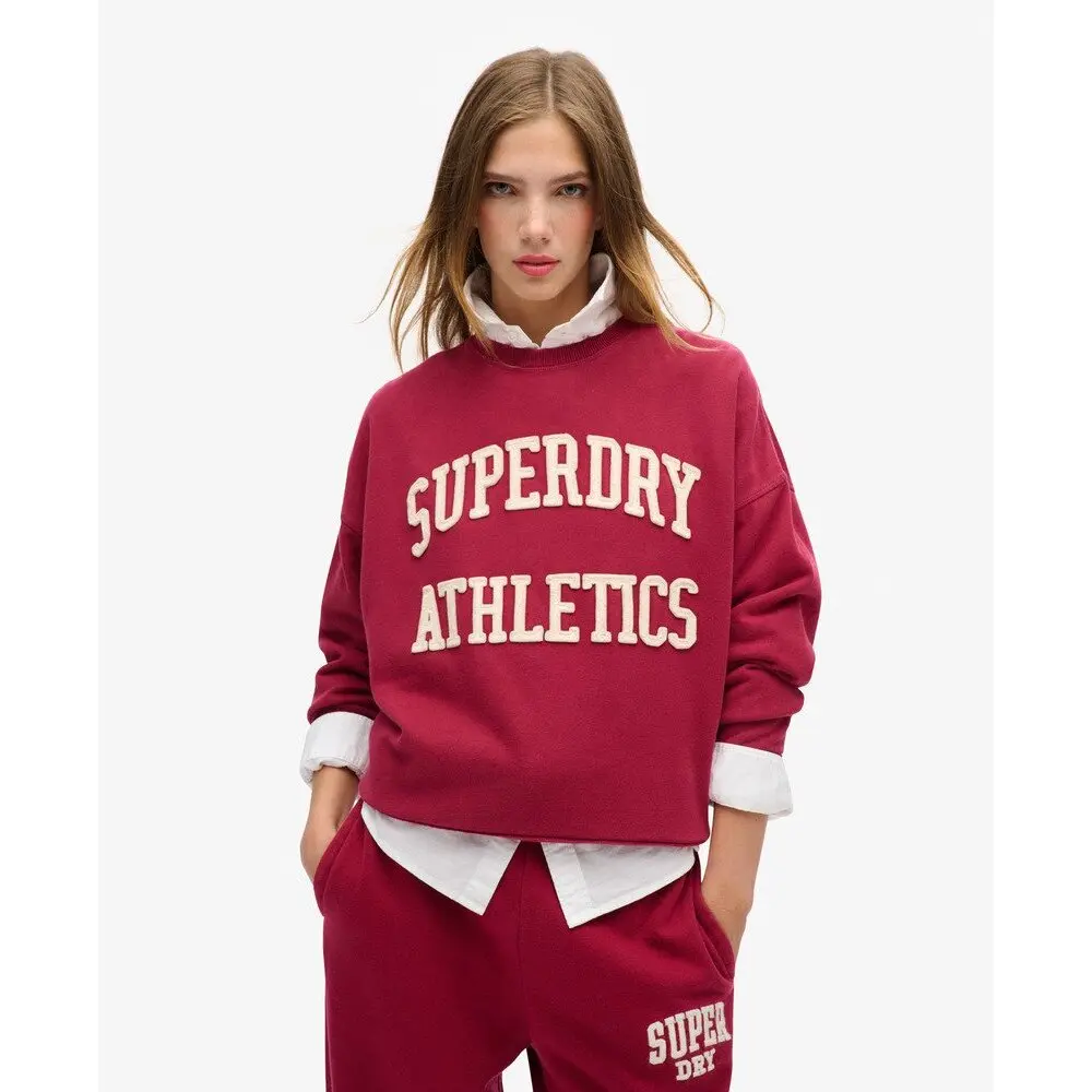 5063068358044 - Oversize Sweatshirt mit Textaufdruck für Frauen Athletic Essentials