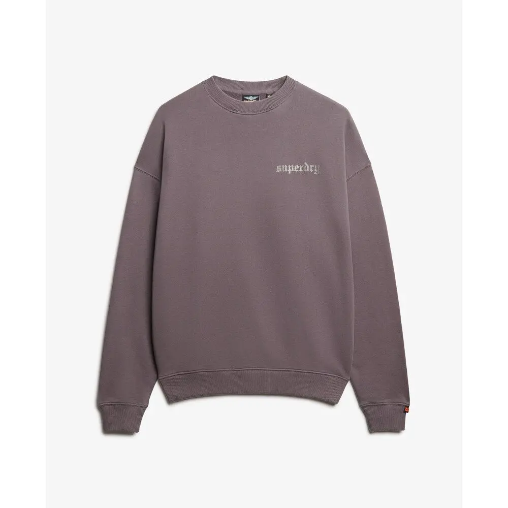 Sweatshirt Oversize Damen Superdry Old School Tattoo