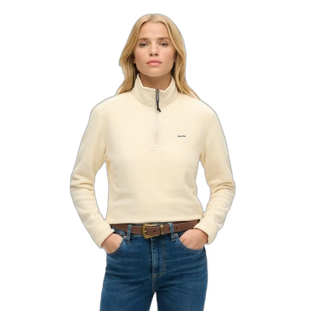 5063068664763 - Fleece 1 2 Zip Kurz Damen Superdry 5063068664763 - Fleece 1 2 Zip Kurz Damen Superdry