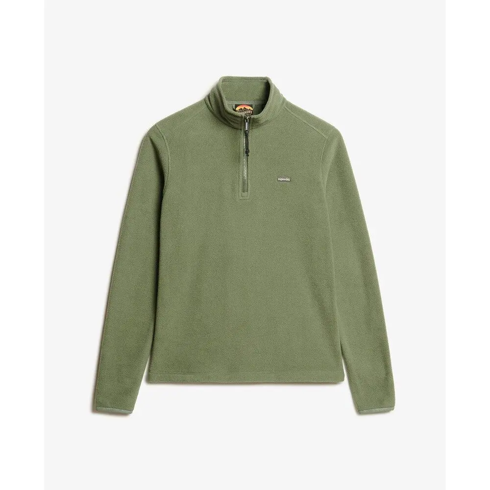 5063068665104 - Damen Fleece-Pullover mit halbem Reißverschluss Superdry