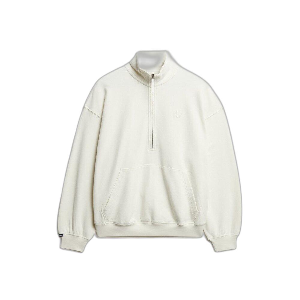 5063068824037 - Damen Sweatshirt mit halbem Reißverschluss Studios Half