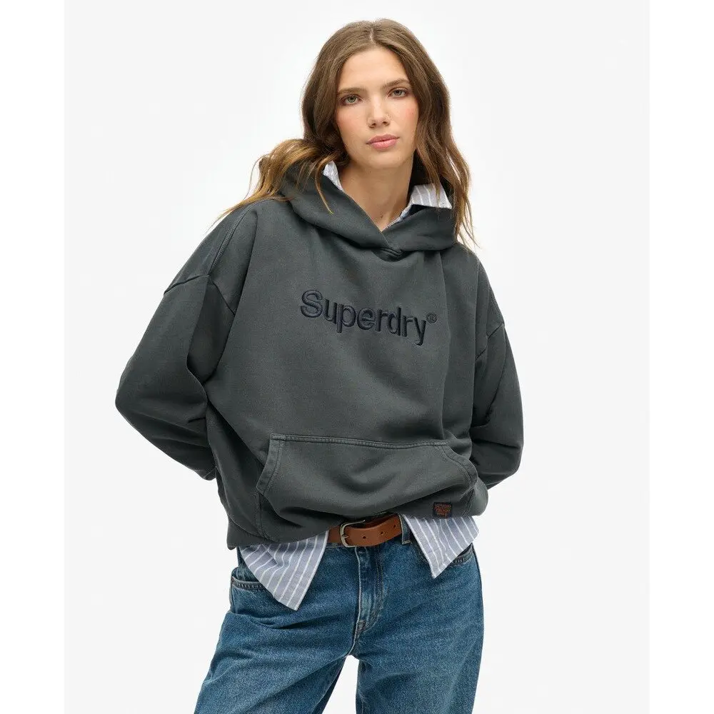 Hoodie Damen Superdry Emb Core