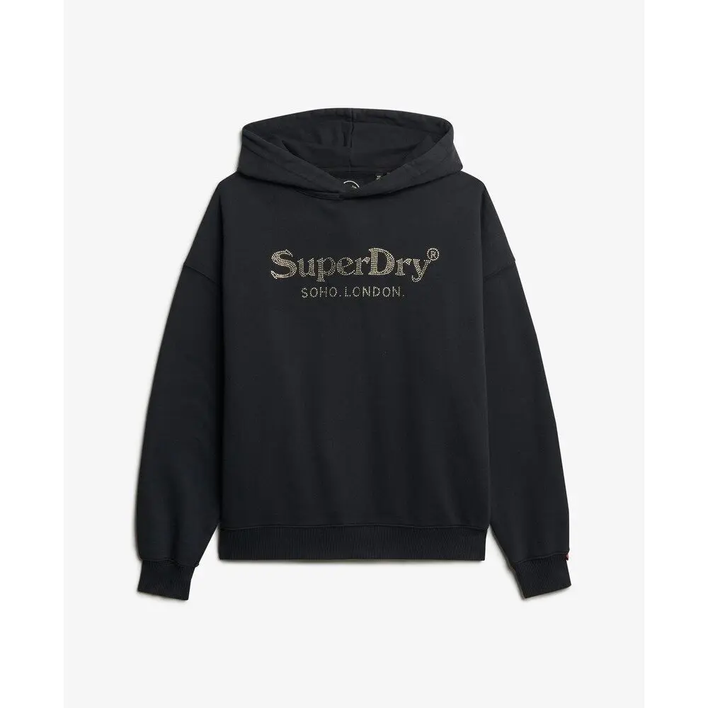 Sweatshirt à capuche métallisé femme Superdry Venue