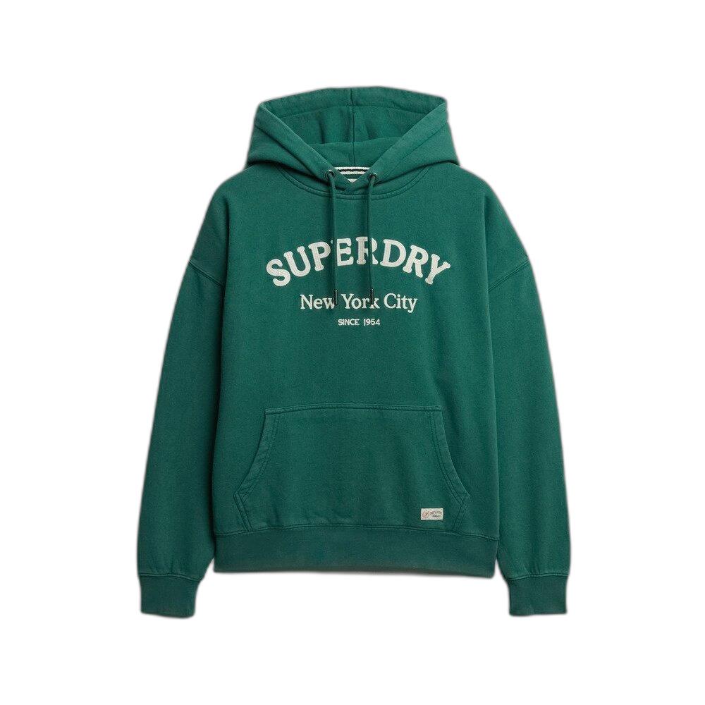 Felpa con cappuccio da donna  Luxe Casual Emb Relaxed