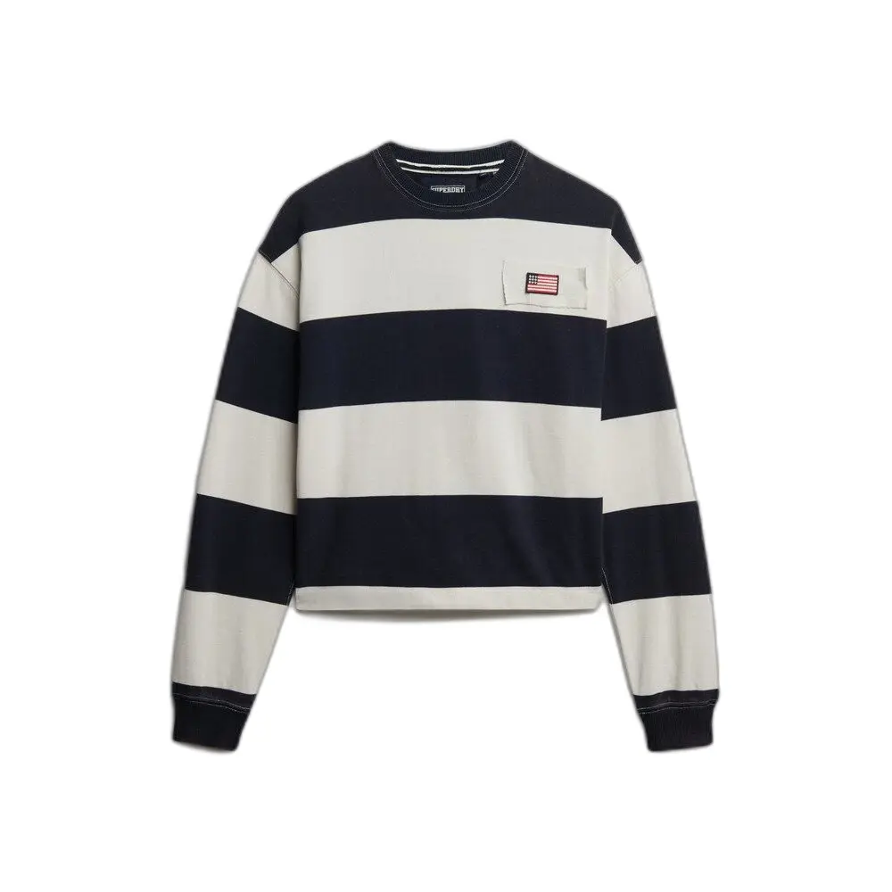 Felpa aderente da donna  Athletic Essentials Stripe
