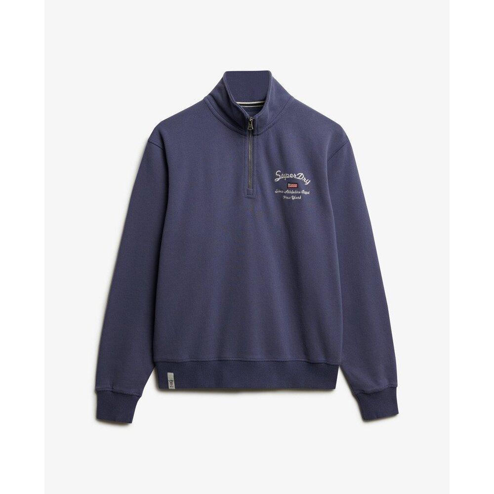 Felpa girocollo con zip donna  Athletic Essentials Graphic