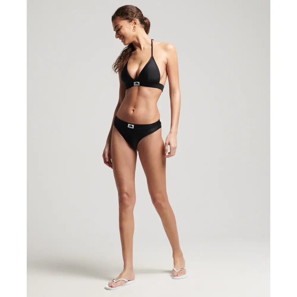 5057847660480 - Womens Mountain Bikinihöschen aus Recyceltem Material Schwarz - Größe 36