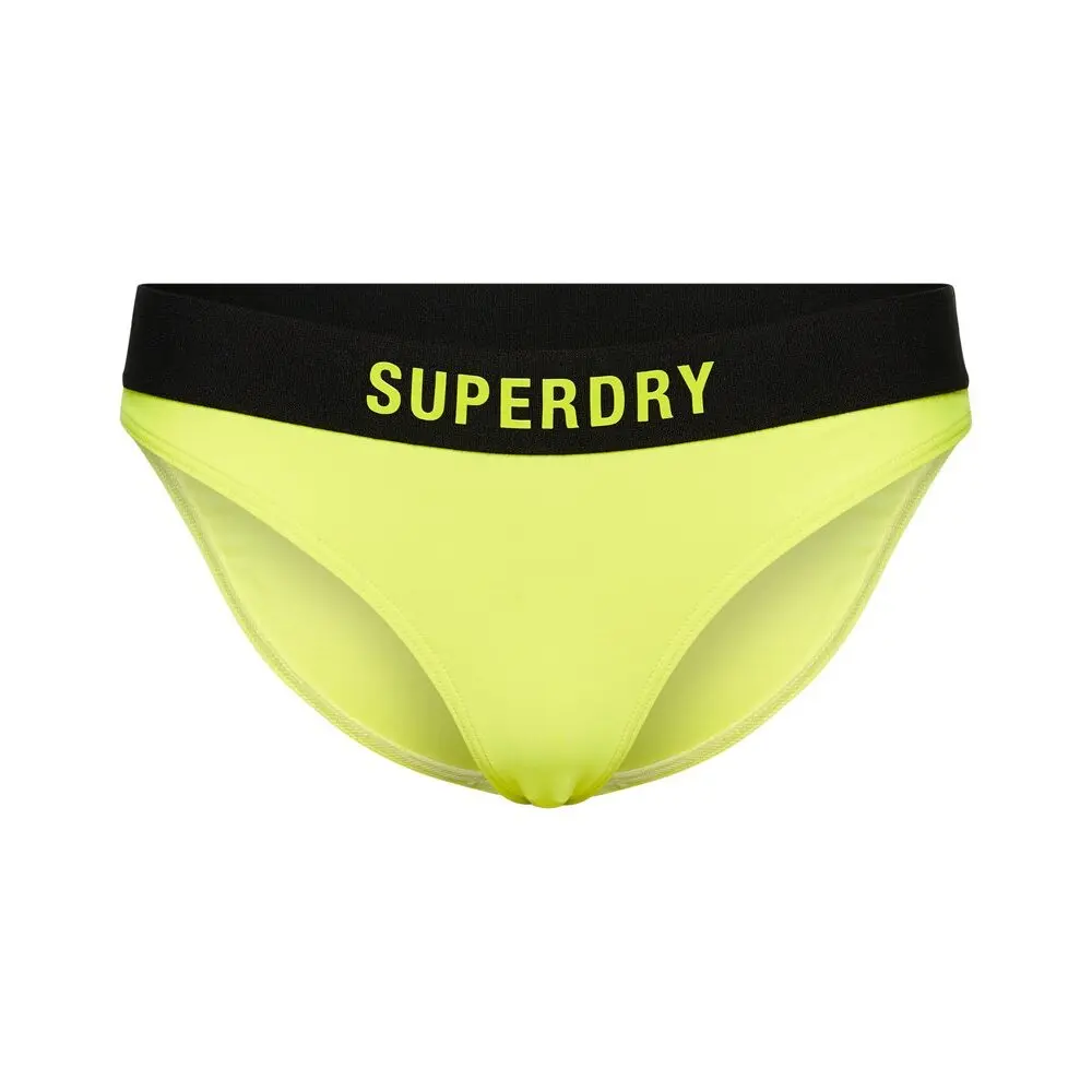 Slip da bagno elasticizzato riciclato da donna