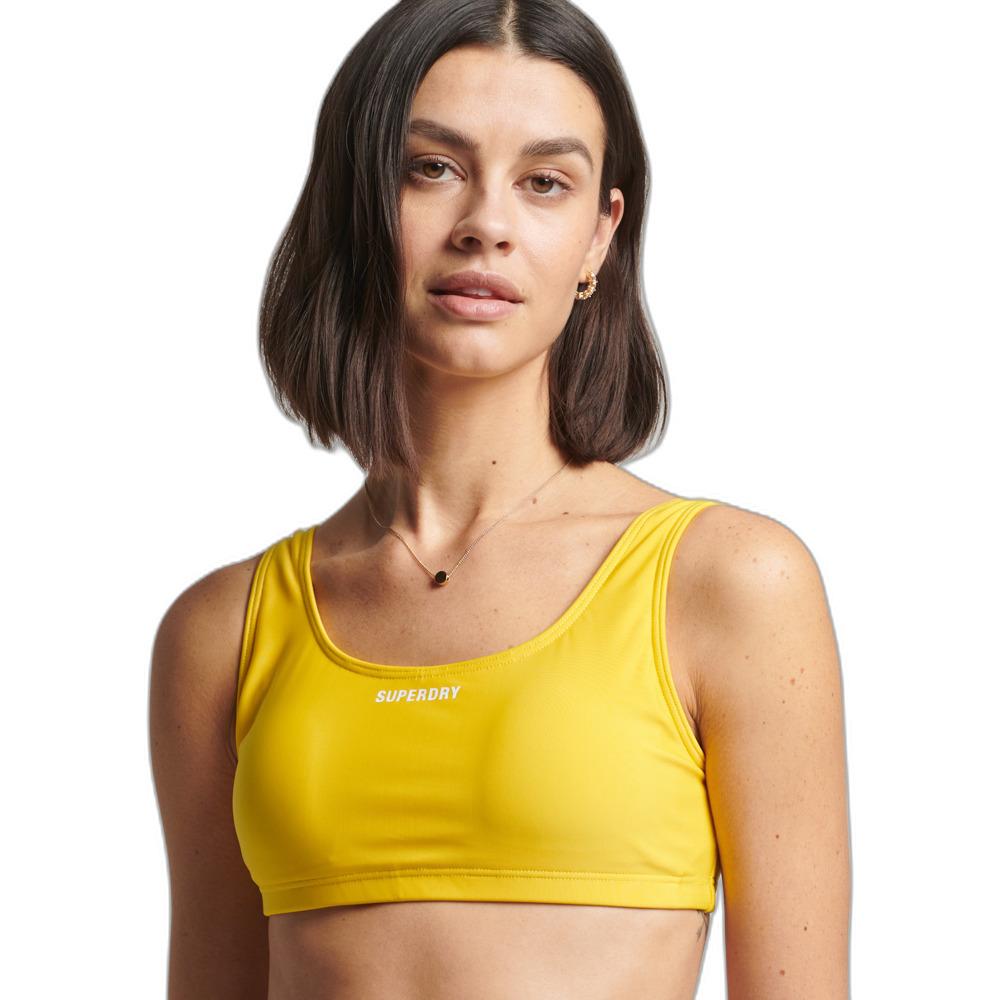 5057847663283 - Womens Essential Bikinioberteil aus Recyceltem Material Gelb - Größe 36