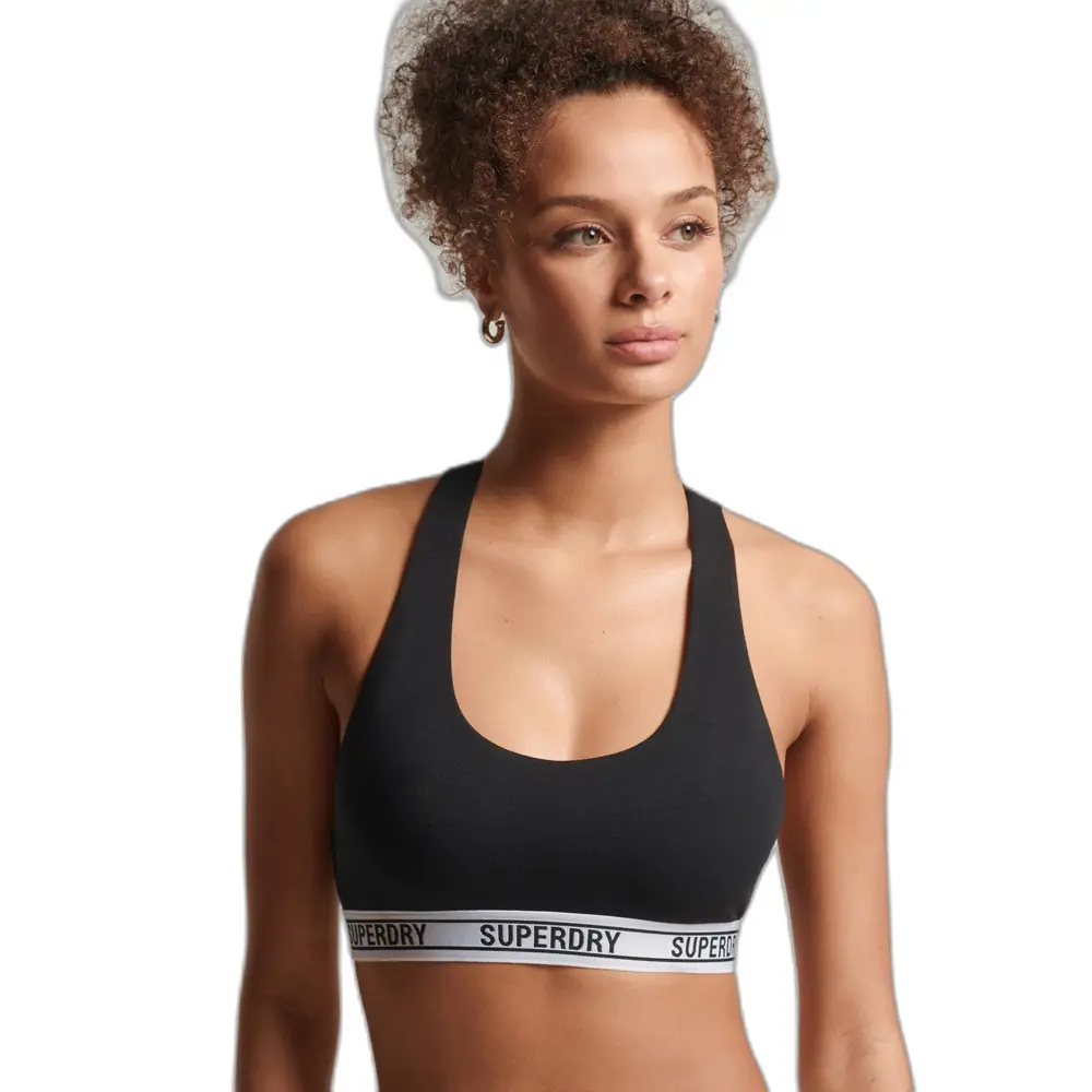 5057847305510 - Womens Verkürztes Bustier aus Bio-Baumwolle Schwarz - Größe 38 5057847305510 - Womens Verkürztes Bustier aus Bio-Baumwolle Schwarz - Größe 38