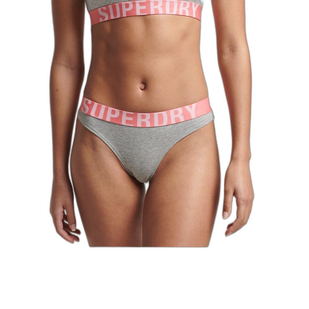 5057847767622 - Badeanzugstrümpfe aus Bio-Baumwolle mit großem Logo Frau Superdry