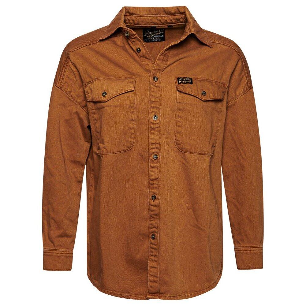 5059726909277 - Oversize-Oberhemd aus Jeansstoff Damen Superdry