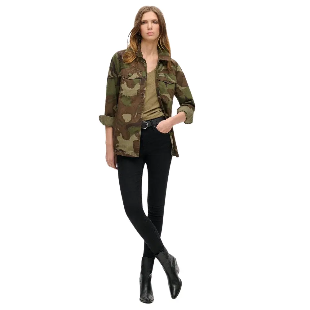 Camicia militare donna
