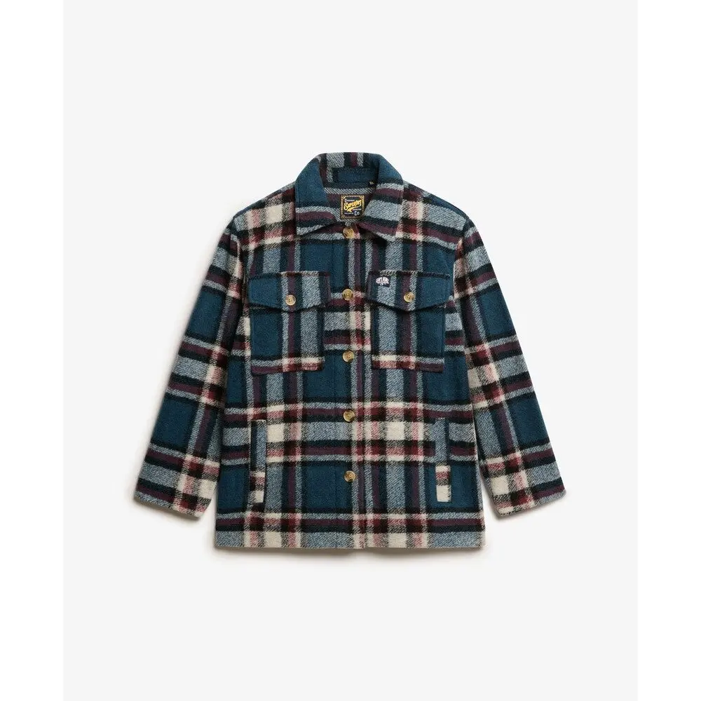 Superdry Bleu Damenhemd