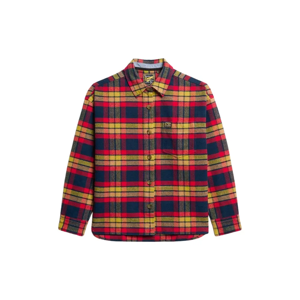 Flanellholzshirt für Damen mit Karomuster Superdry