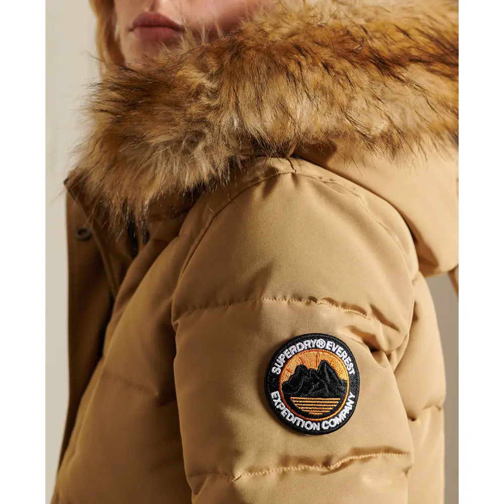 Veste Superdry Camel Unisexe Taille S - Jacket élégante Boutonnée, Neuve Avec étiquettes