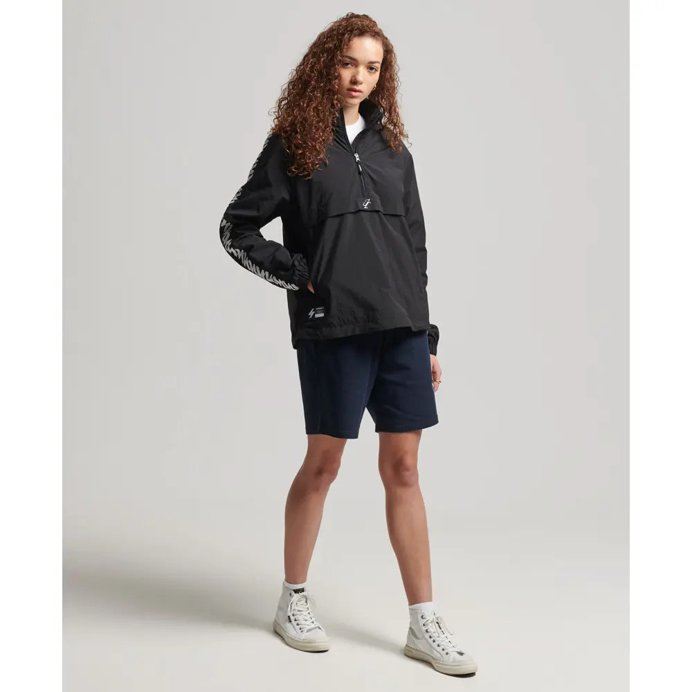 5057847666031 - Womens Code Essential Graphic Overhead Schwarz - Größe 40