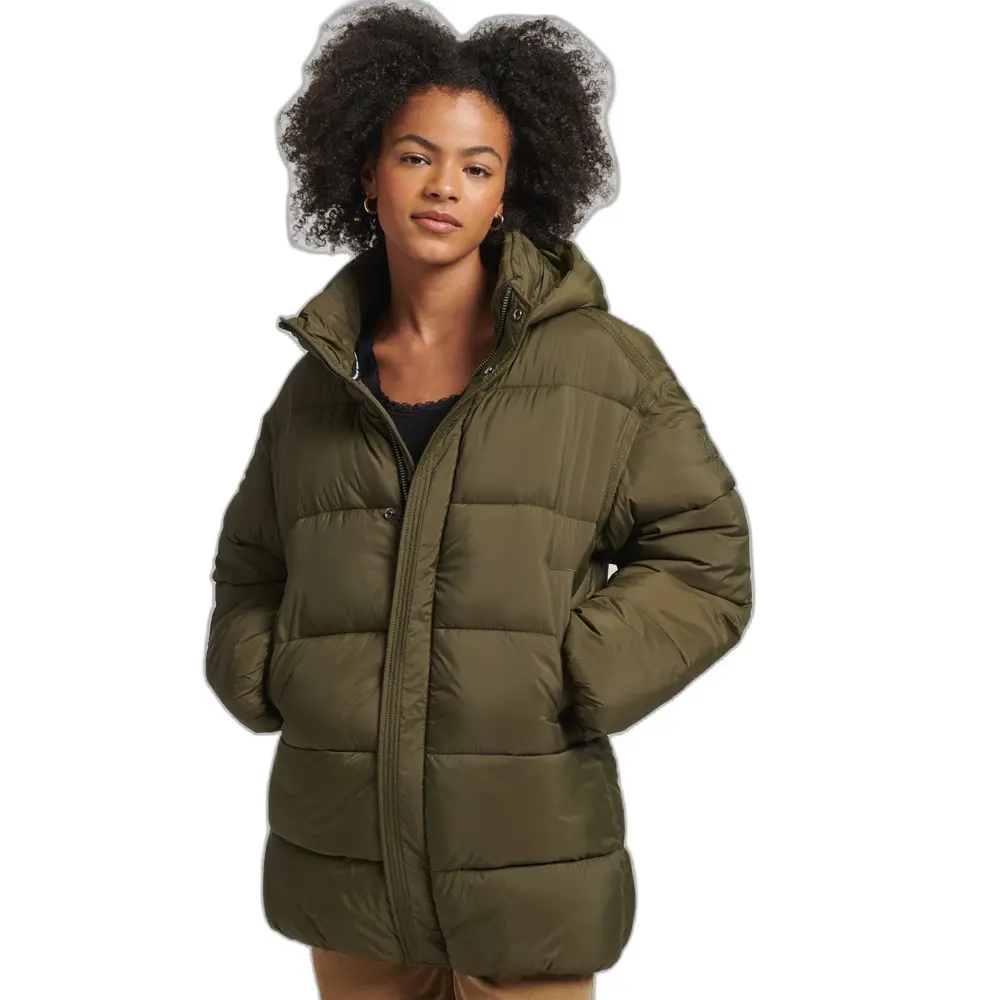 5059726152598 - Womens Wattierter Xpd Cocoon Parka Grün - Größe 42