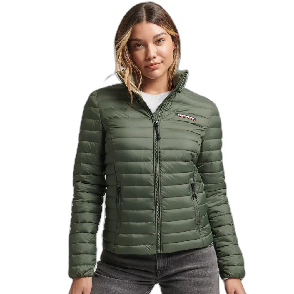 5059726033552 - Womens Tech Core Daunenjacke Grün - Größe 36
