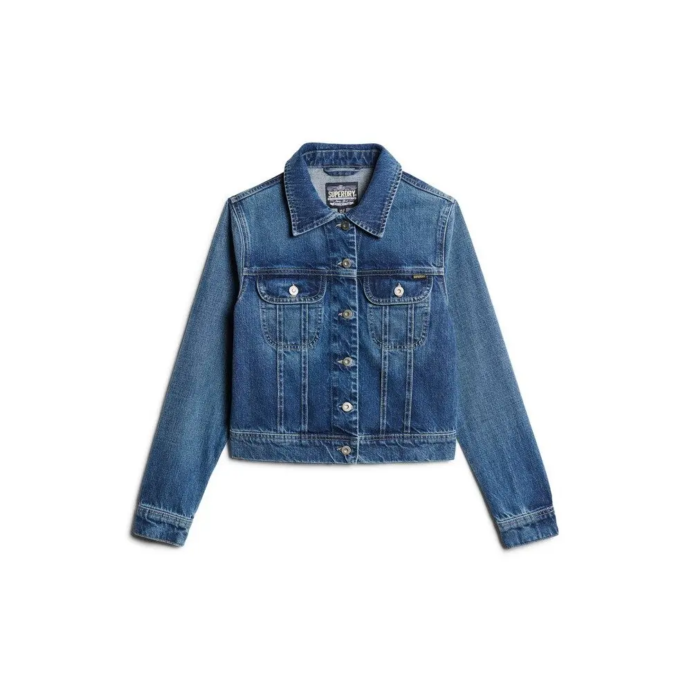 5063068118013 - Slim-Jeansjacke Damen Superdry