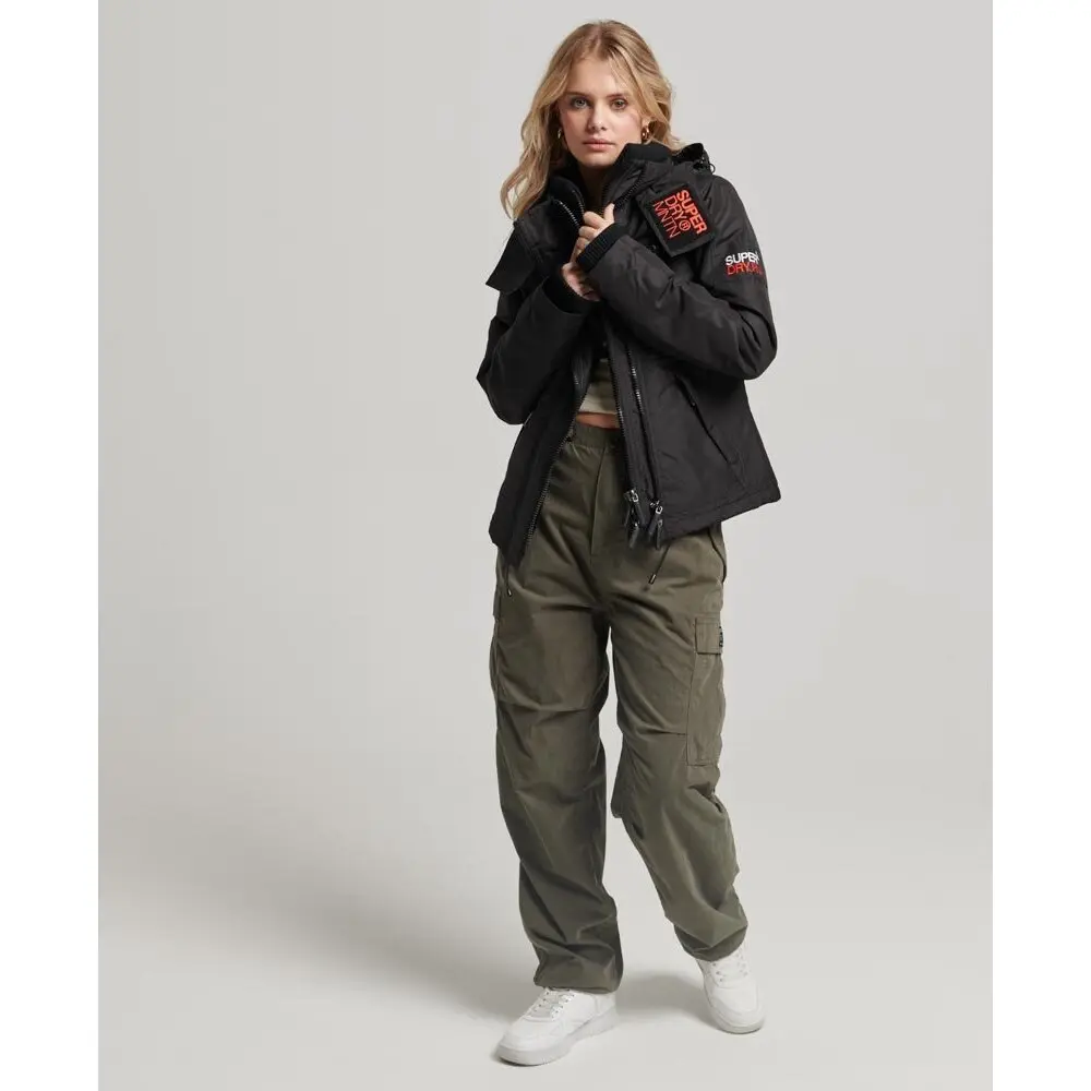 5059726959562 - Damen Mountain SD-Windcheater Schwarz - Größe 36