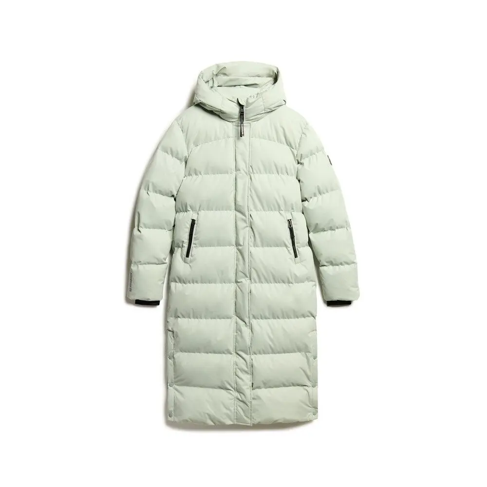 5063068369606 - Lange Mikrofaser-Daunenjacke für Damen Superdry