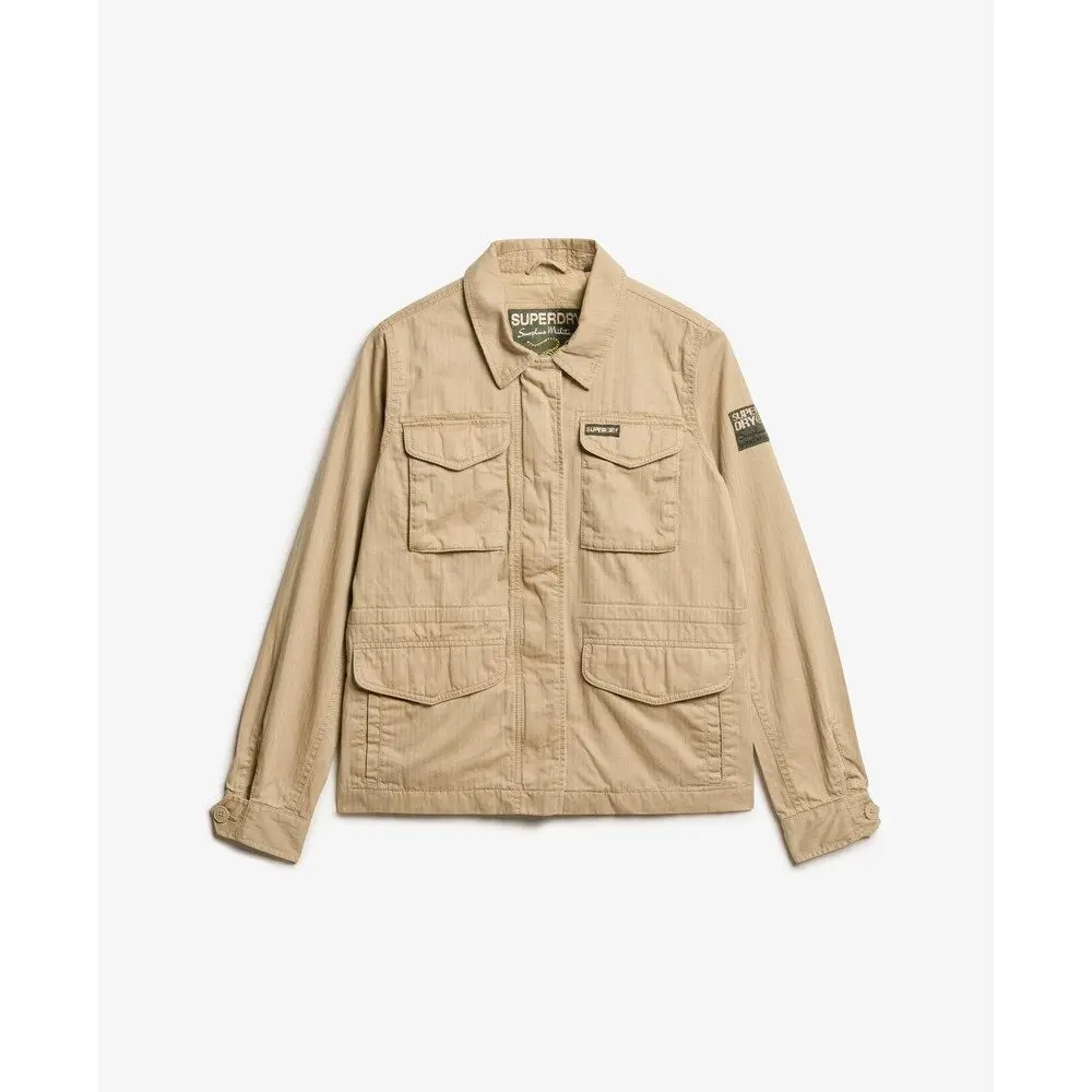 Damen gefütterte Militärparka Superdry M65