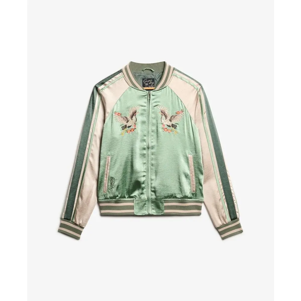 5063068616731 - Damen Polyester Bomberjacke Suikajan