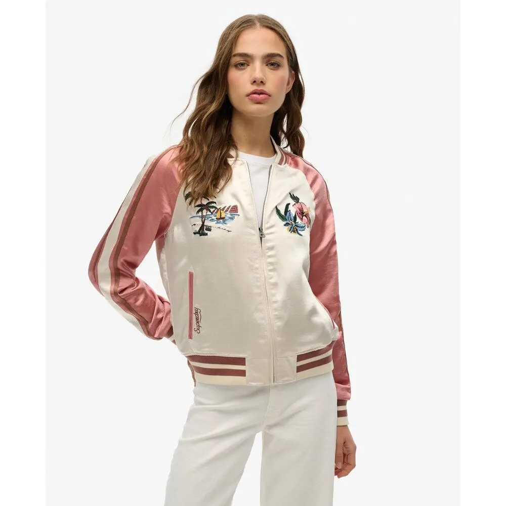 5063068616830 - Damen Polyester Bomberjacke Suikajan