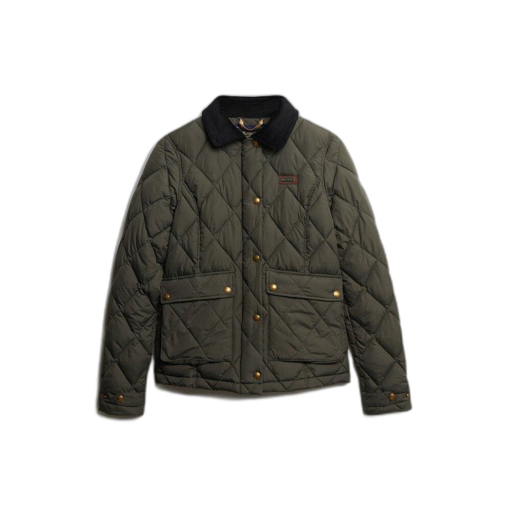 5063068835965 - Damen-Daunenjacke Cord Trimmed Liner