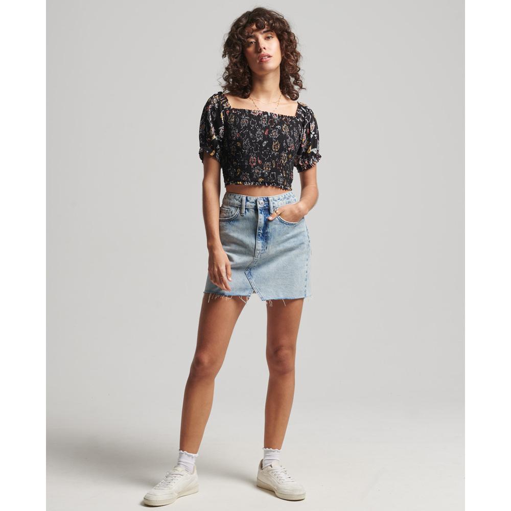 5057847839251 - Crop Top T-Shirt Frau Ecovero Vintage