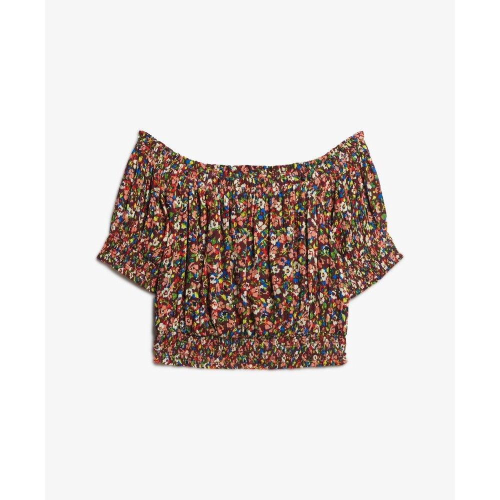 5063068450397 - Rüschen-Crop-Bluse für Damen Superdry