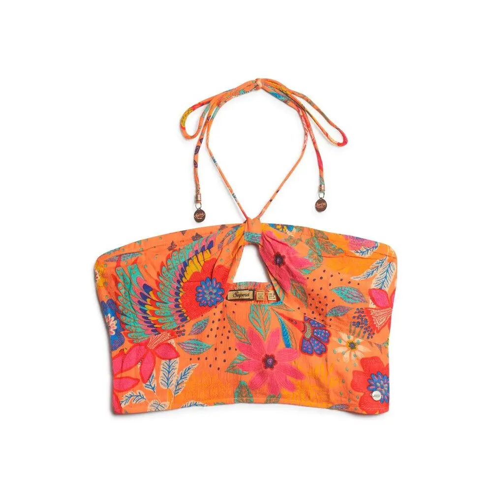 5063068122331 - Kurzärmelige durchbrochene Bluse für Damen Superdry