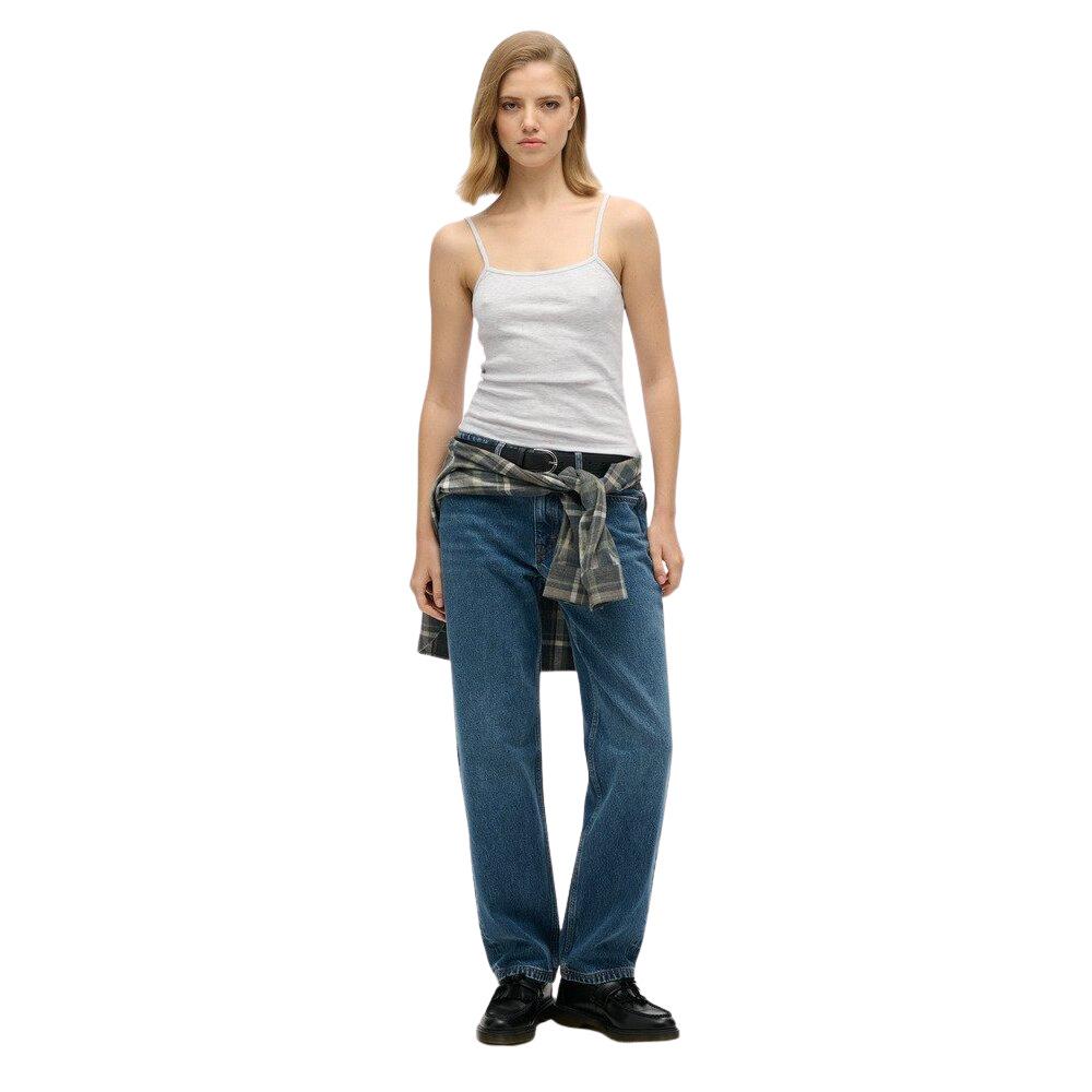 5063068617806 - Feine gerippte Damen-Top Superdry