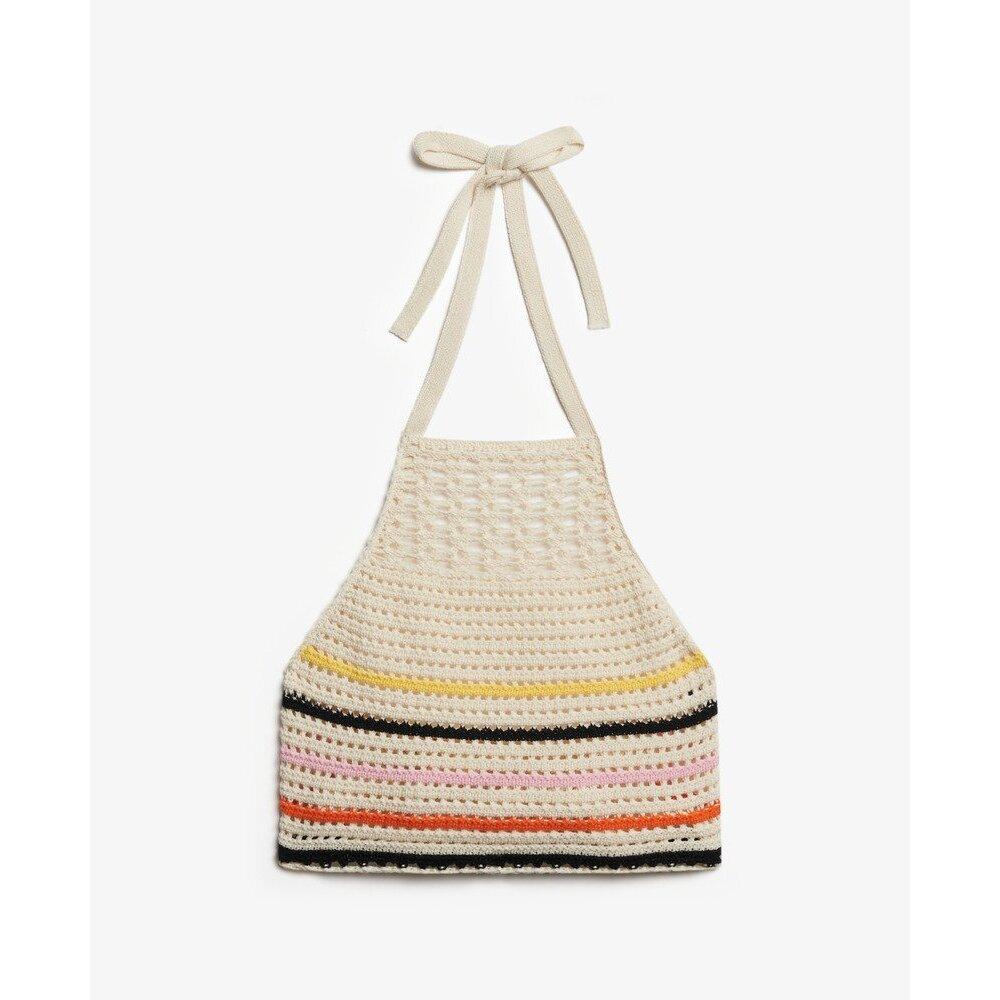 5063068940874 - Damen Häkel Top mit Rückenfreitag Superdry