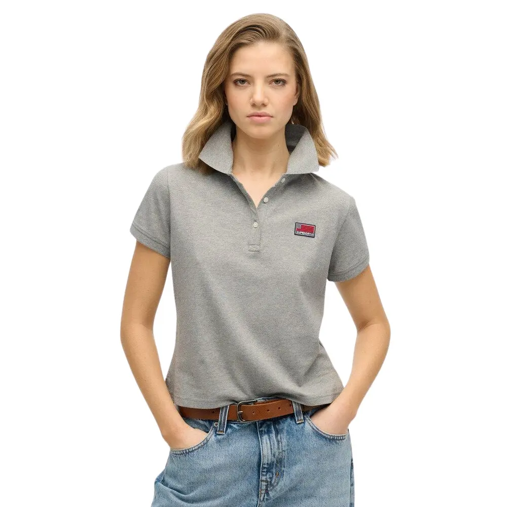 5063068534332 - Polo-Shirt Damen Athletic Essentials Graphic