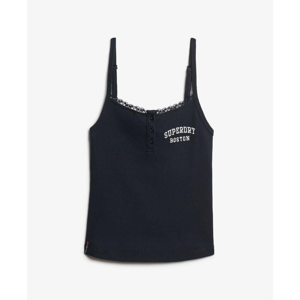 5063068895679 - Eingesticktes Trägershirt mit Knöpfen für Frauen Athletic Essentials