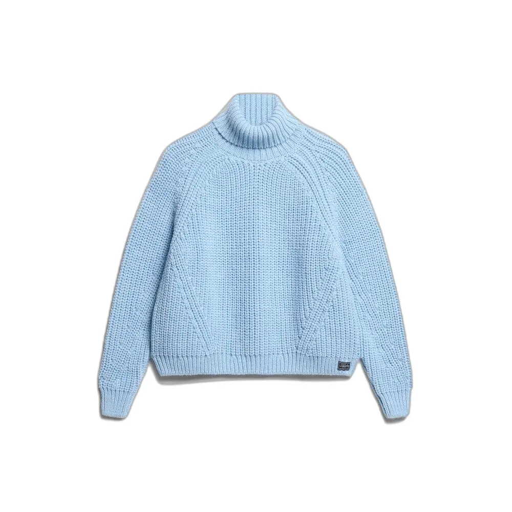 Weit geschnittener Strickrollkragenpullover für Damen Superdry