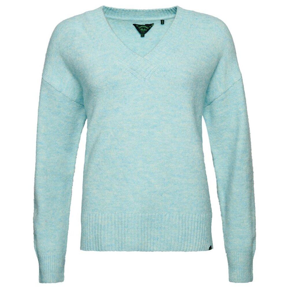 5059726855437 - Oversize-Pullover mit V-Ausschnitt Damen Superdry