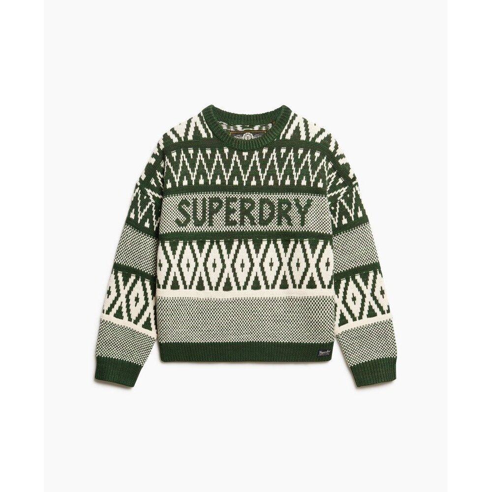 5063068381189 - Pullover mit Muster für Damen Superdry 5063068381189 - Pullover mit Muster für Damen Superdry