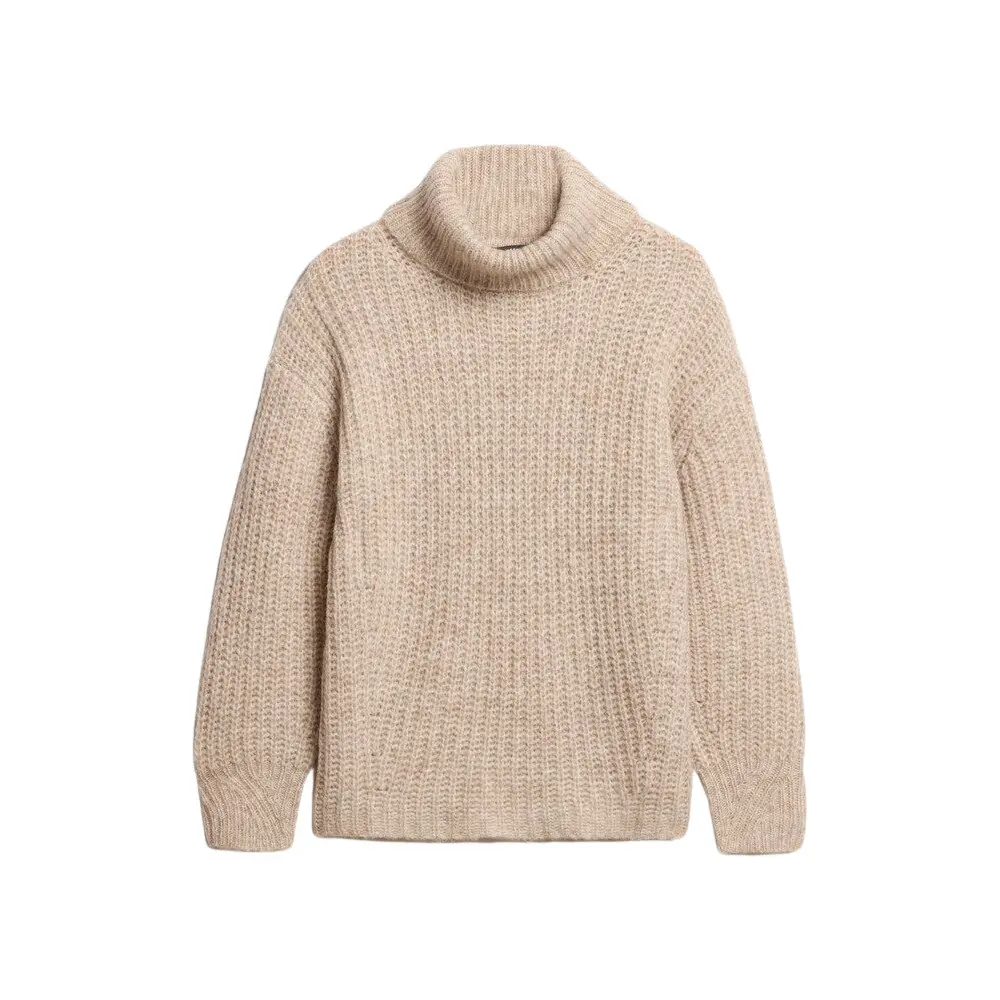 5063068479879 - Grobstrick-Pullover mit weitem Ausschnitt für Frauen Superdry