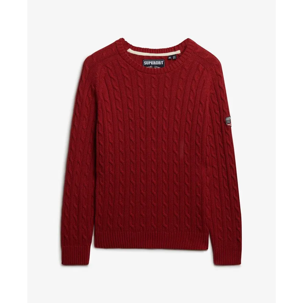 5063068989019 - Weite gedrehte Pulli für Damen Superdry