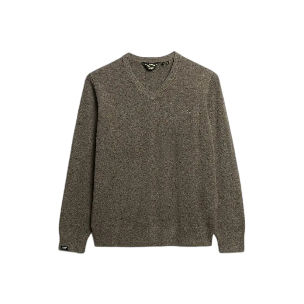 5063068843243 - Klassischer V-Ausschnitt Pullover für Damen Superdry