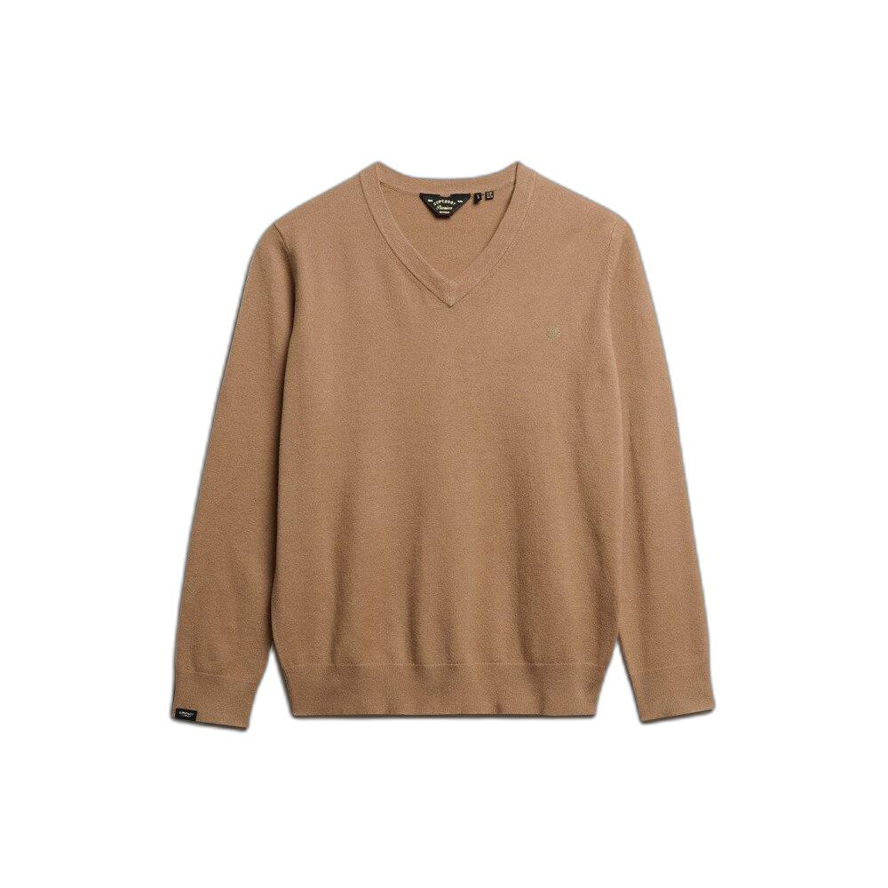 5063068843328 - Klassischer V-Ausschnitt Pullover für Damen Superdry