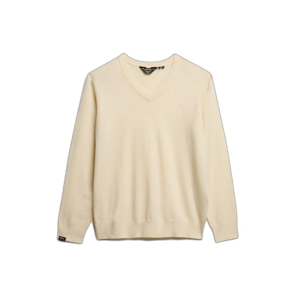 Pullover classico donna con scollo a V Superdry
