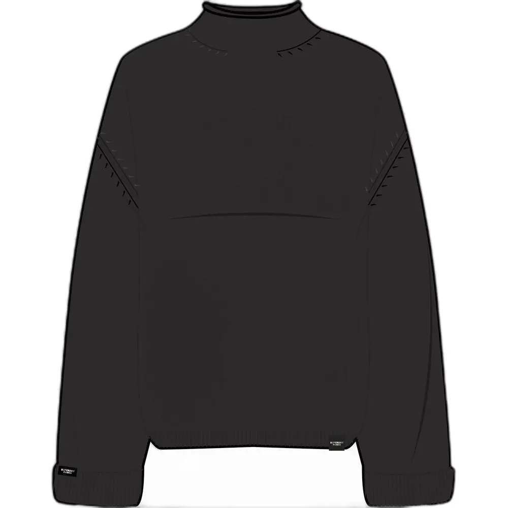 5063068844707 - Damen Pullover mit Stehkragen Superdry